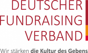 Text Logo des "Deutschen Fundraisingsverband"