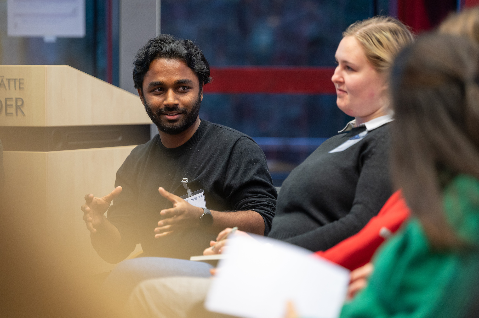 Foto von Teilnehmenden am Workshop im FuturE-Programm