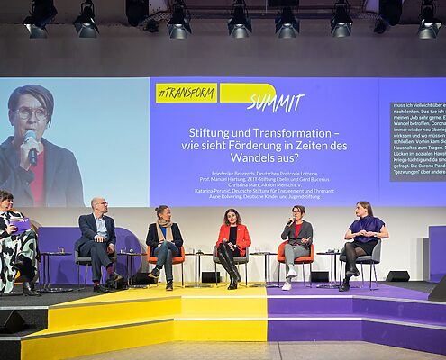 Panel-Diskussion beim Summit