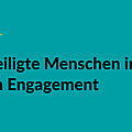 Grüne Grafik mit einer gelben gezeichneten Glühbirne. Text: #EngagiertGeforscht. Universität Erfurt. Sozial benachteiligte Menschen im ehrenamtlichen Engagement. Studienbericht